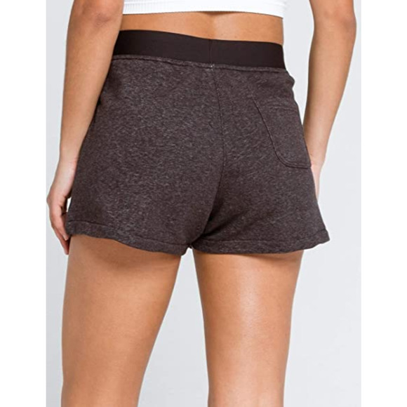 Adidas Women's French Terry Pull-On High-Waisted Active Shorts Black XS, $35 NWT - Picture 4 of 6